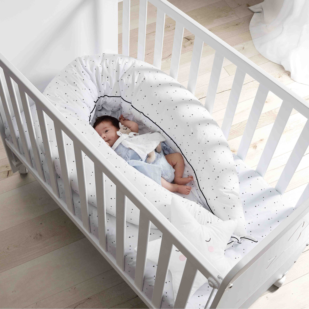 XXL-Babynest / Stillkissen Claire