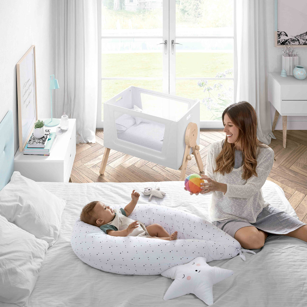 XXL-Babynest / Stillkissen Claire